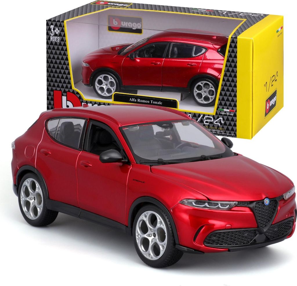 BBURAGO Alfa Romeo Tonale, model van een stadsauto, Productafbeelding 