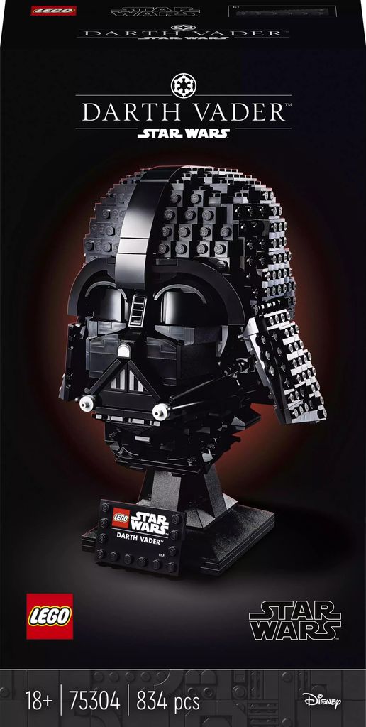 LEGO Star Wars Darth Vader Helm, Bauset für Erwachsene, Produktbild 