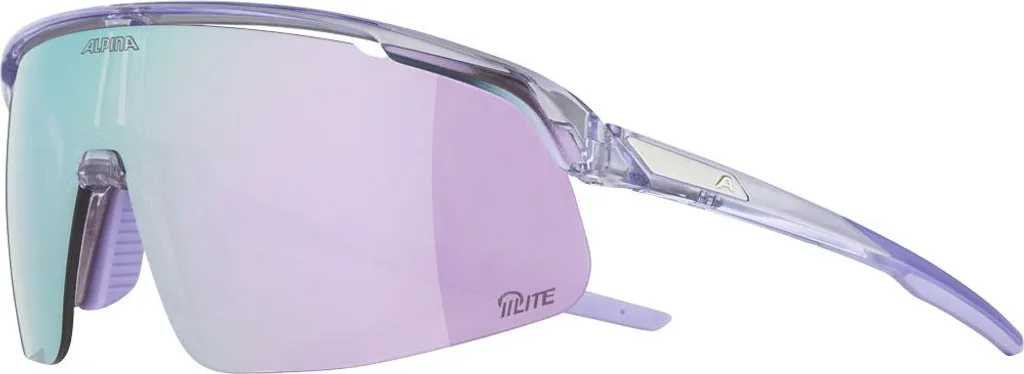 Alpina Turbo Pro S Q-Lite Viola Lucido - Occhiali Sportivi Professionali - 2