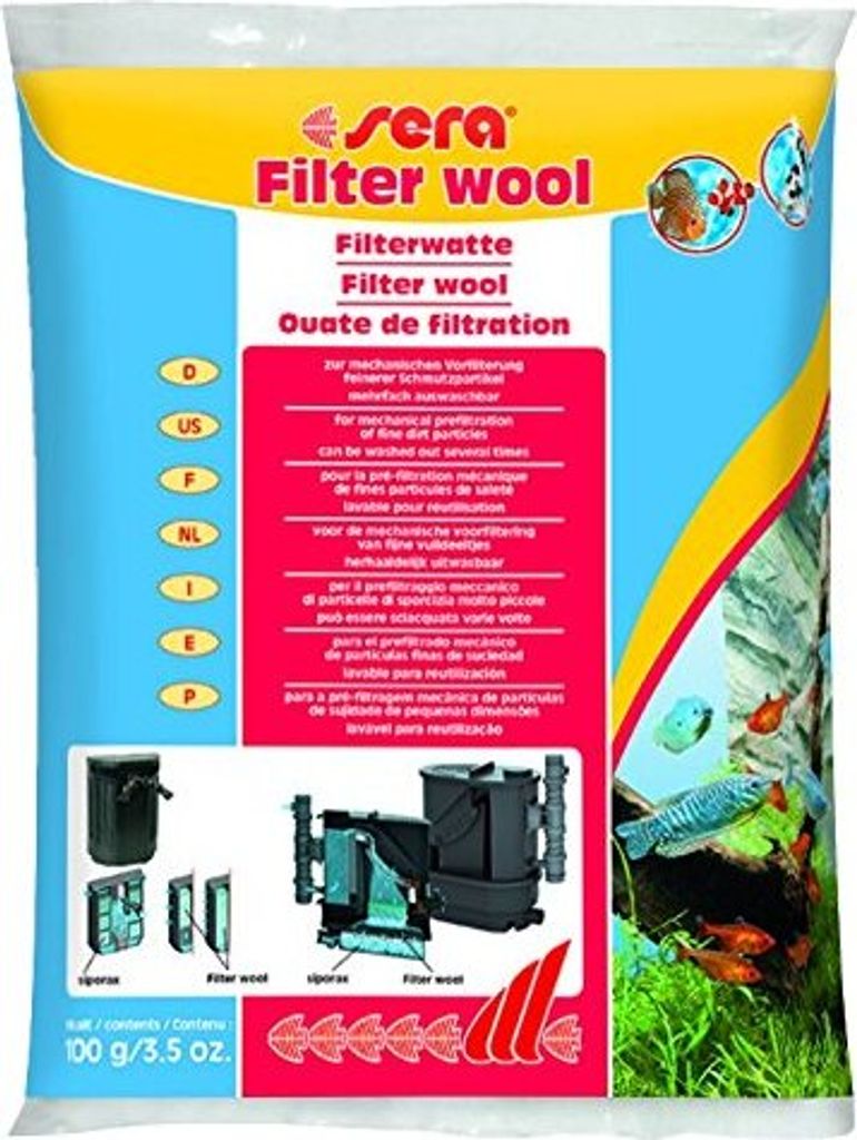 SERA Sera Filterwatte 500g