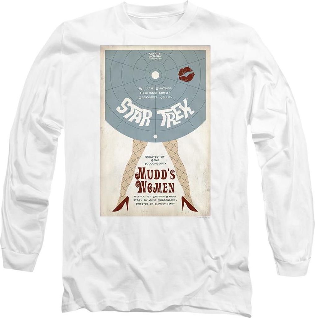 Star Trek - "The Original Series Episode 6" T-Shirt für Herren/Damen Uni TV9638 (M) (Weiß)