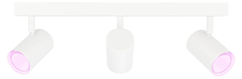 Ledvion Spot LED Plafond Smart Blanc 1 spot GU10 4.9W RGBWW Image du produit 