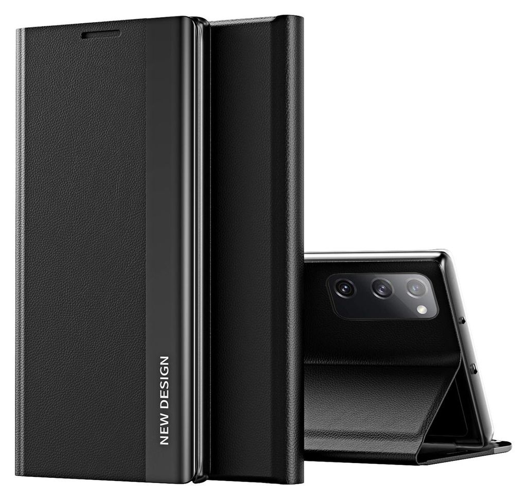 Galaxy S20 FE Case, LaimTop Finto cuoio Magnetic Flip Stand Immagine del prodotto 