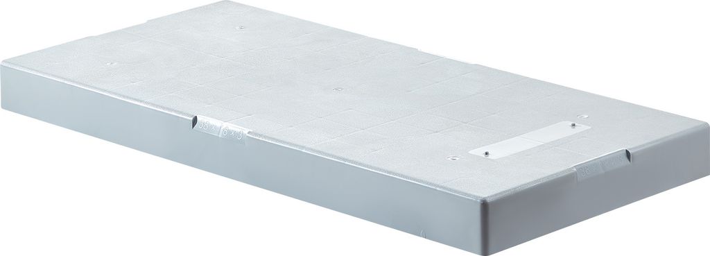 VEVOR Mini-Split-Pad, für 9000–36000 BTU Kanallose Klimaanlagen-Wärmepumpensysteme, 960x460x74 mm Kunststoff-Antivibrationspads für Outdoor-Ko...