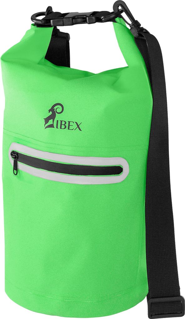 Drybag Seesack Packsack Rollbeutel 10 Liter Grün