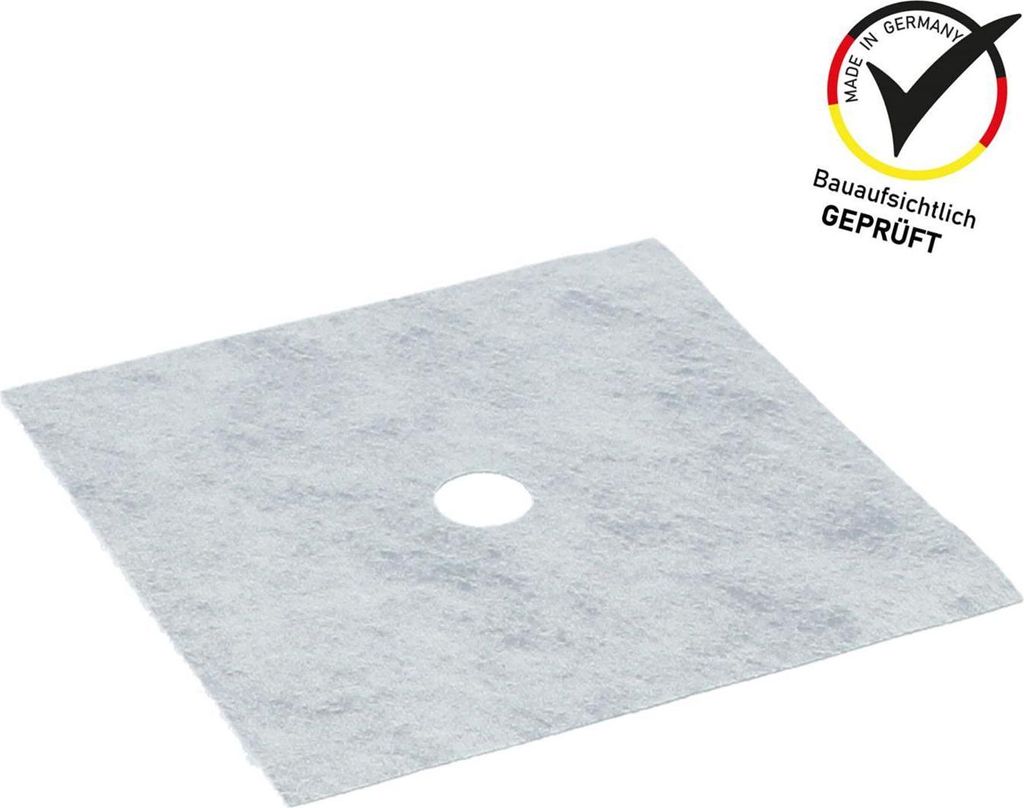 BTEC Wandmanschette 1 Stück 120 mm breit zur Abdichtung für wasserdichte Bäder und Duschen Dichtmanschette Abdichtmanschette