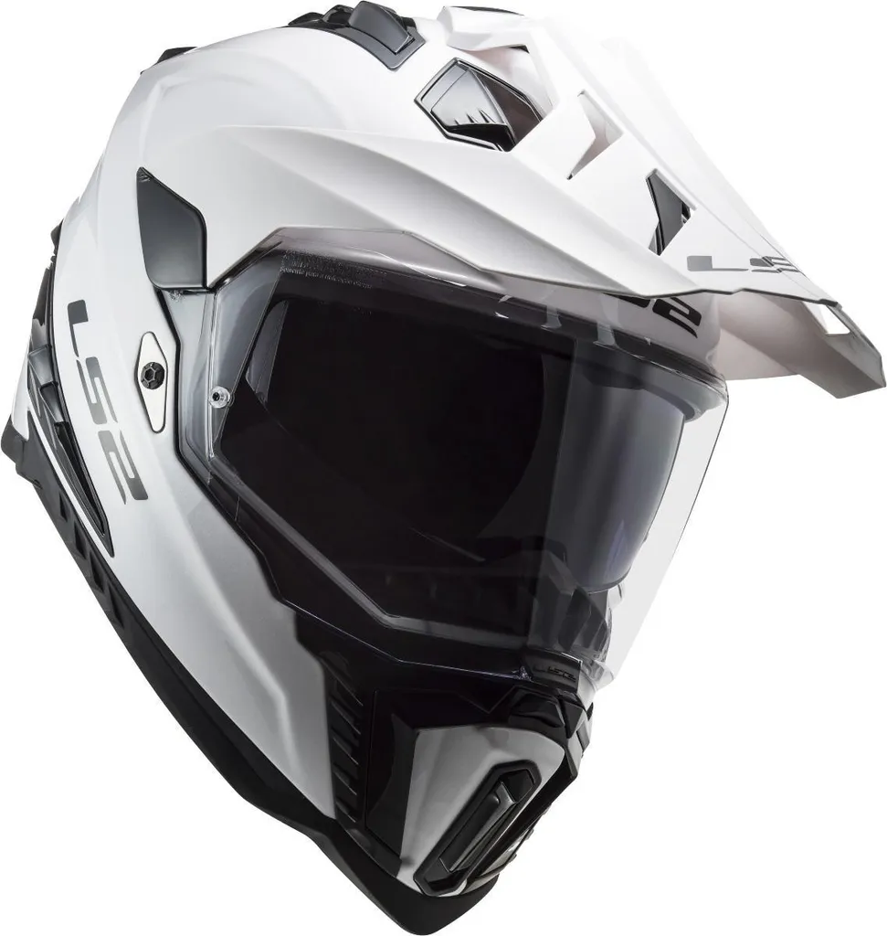 Casque Intégral Adventure LS2 MX701 Explorer Blanc Brillant Taille S - 2