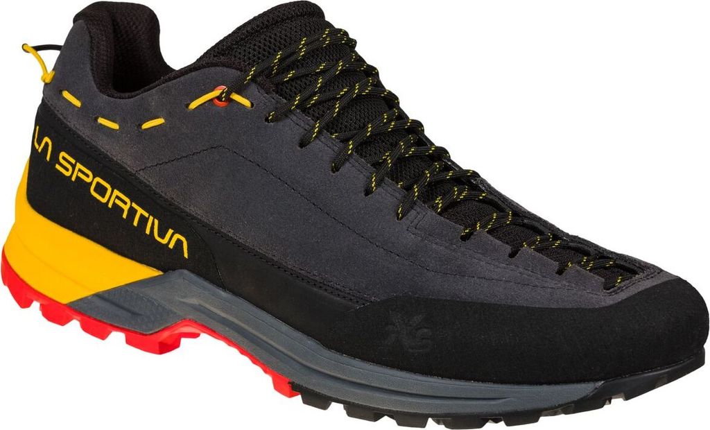Tx Guide Leather, Approach Footwear, 39, Carbon/Yellow (Grey) - La Sportiva