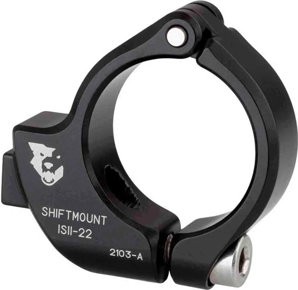 Fixation Wolf Tooth I-Spec II en Aluminium CNC pour Guidon 22.2mm