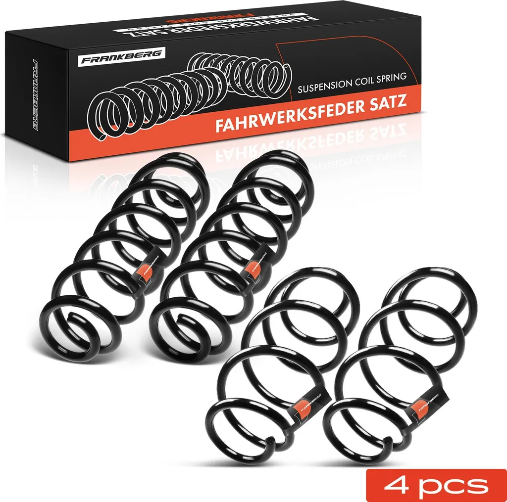 Kit Ressorts de Suspension Renforcés Avant Arrière VW Tiguan 2007-2018