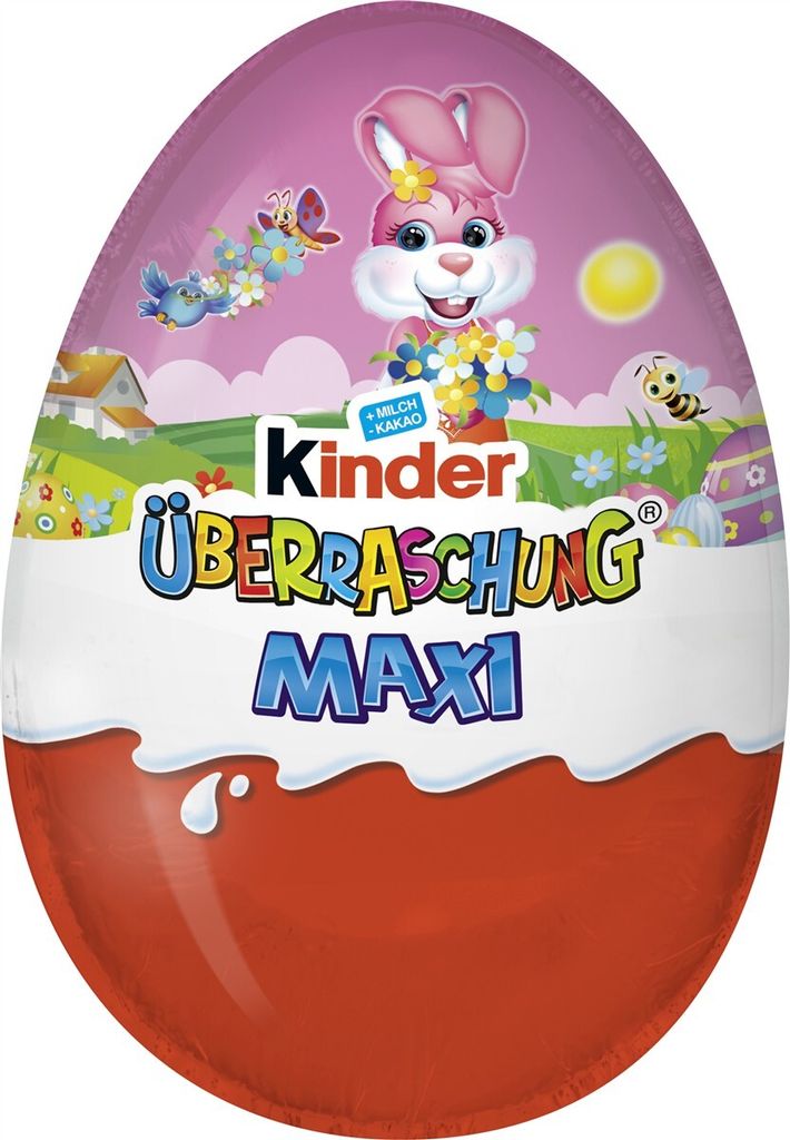 kinder Überraschung Maxi-Ei  Ostern Girls 100 g Produktbild 3