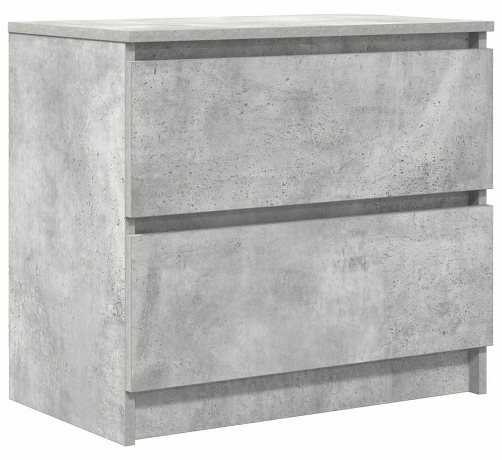 vidaXL Armoire TV gris béton 60x35x54 cm Bois composite Image du produit 