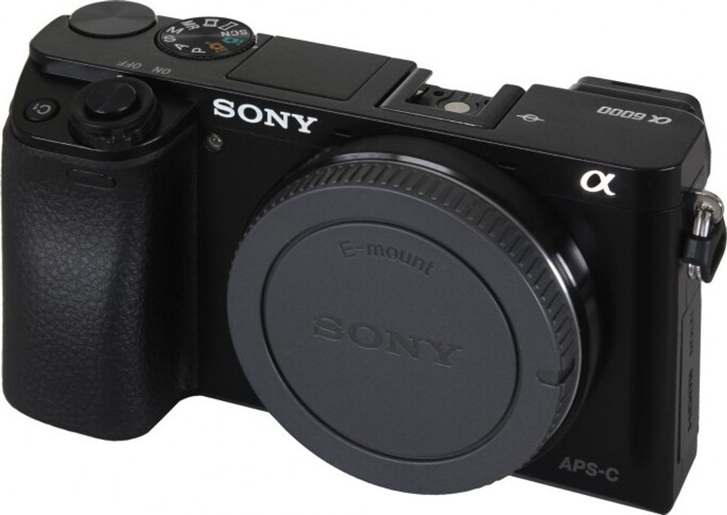 Sony Alpha 6000 Body Systemkamera schwarz Produktbild 
