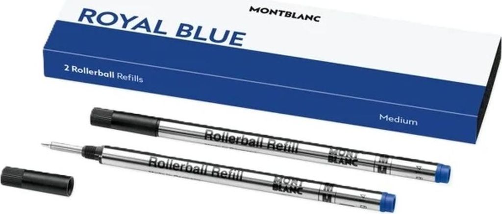 Montblanc® 128233 Tintenrollermine - M, royal blue Image du produit 