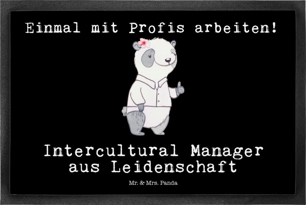 Mr. & Mrs. Panda bodenmatte Intercultural Manager Produktbild 