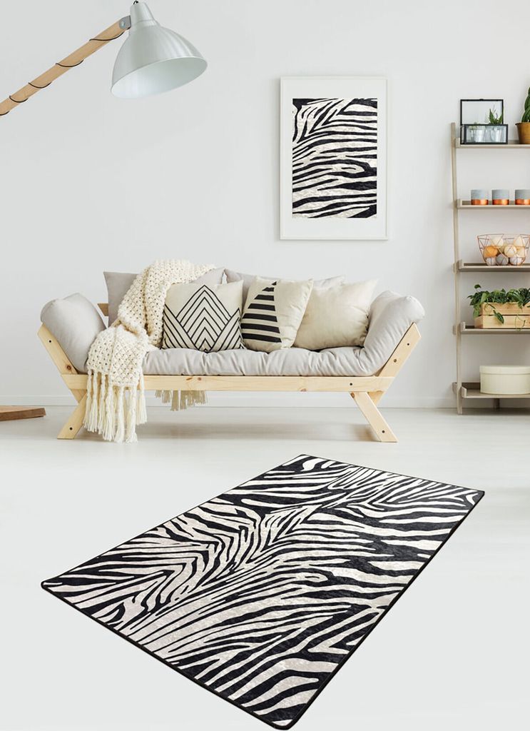 Conceptum Hypnose, zebra, koberec, viacfarebný, polyester, Obrázok produktu 