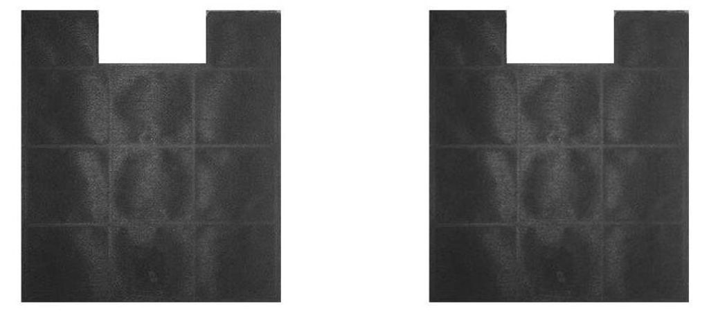 2 Stück Aktivkohlefilter Umluft Ersatz Kohlefilter Amica KF17141, KF17147 für Dunstabzugshaube