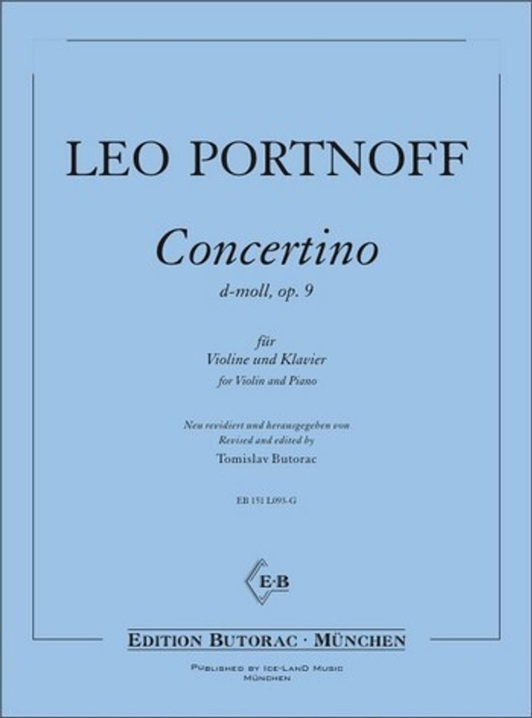 Concertino d-Moll op.9 für Violine und Klavier