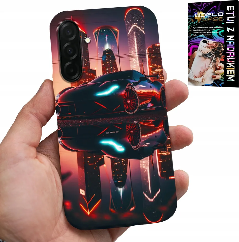 Custodia Samsung Galaxy A26 5G Fan Cars - Protezione Uomo + Film