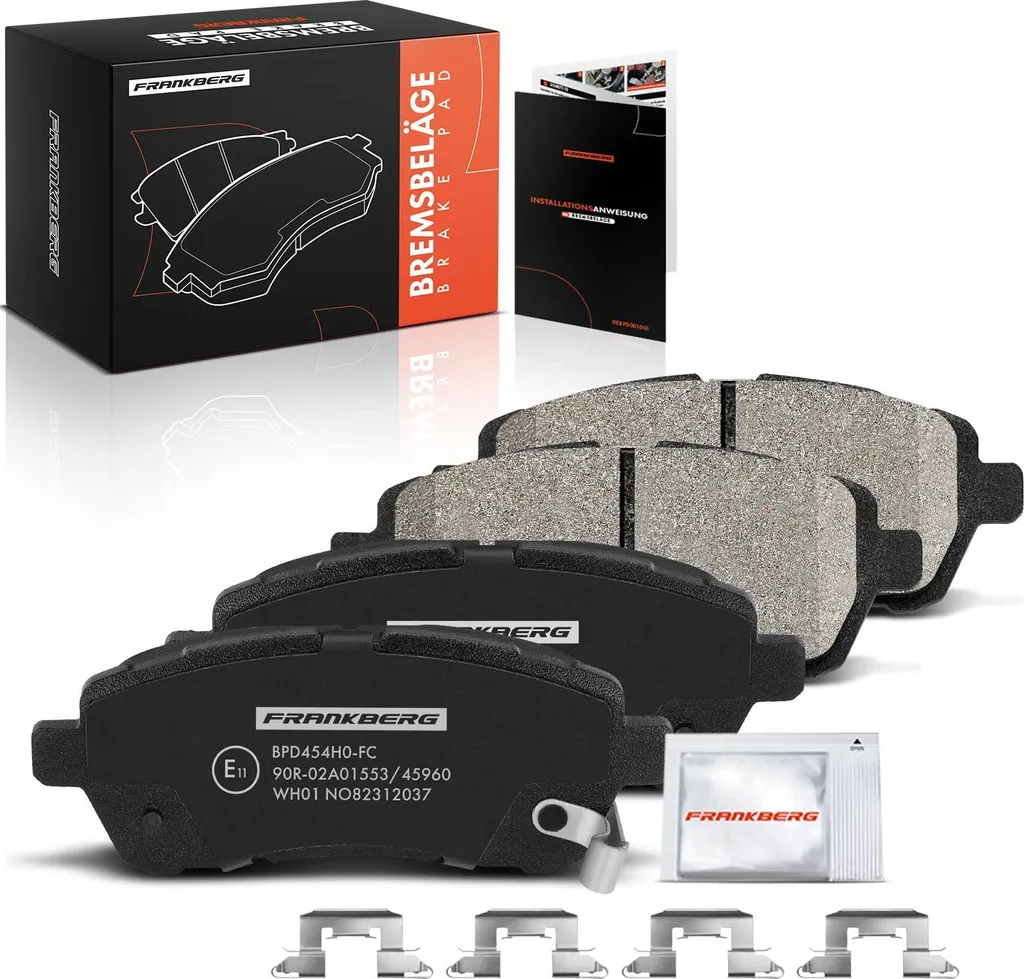 Plaquettes de Frein Silencieuses pour Ford Fiesta VI Van et KA+ 2008-2025