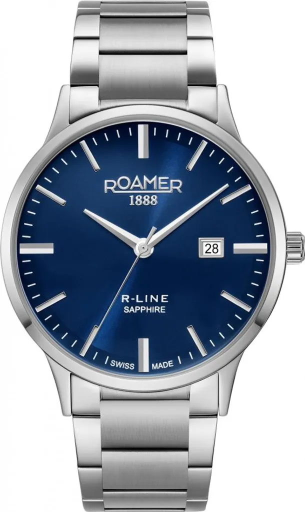 Montre Roamer Homme Idéale pour un Cadeau d'Anniversaire Chic Bleu