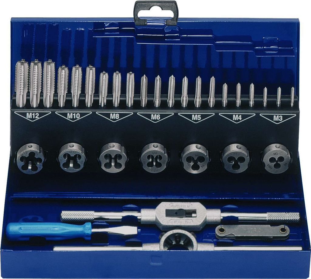 Exact Gewindebohrer-Set M3-M12