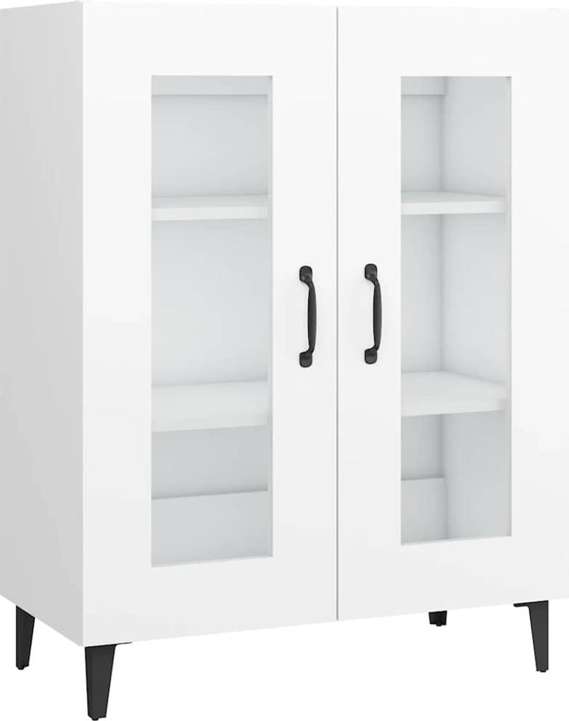 vidaXL Príborník biely 69,5x34x90 cm odvodený výrobok z Obrázok produktu 
