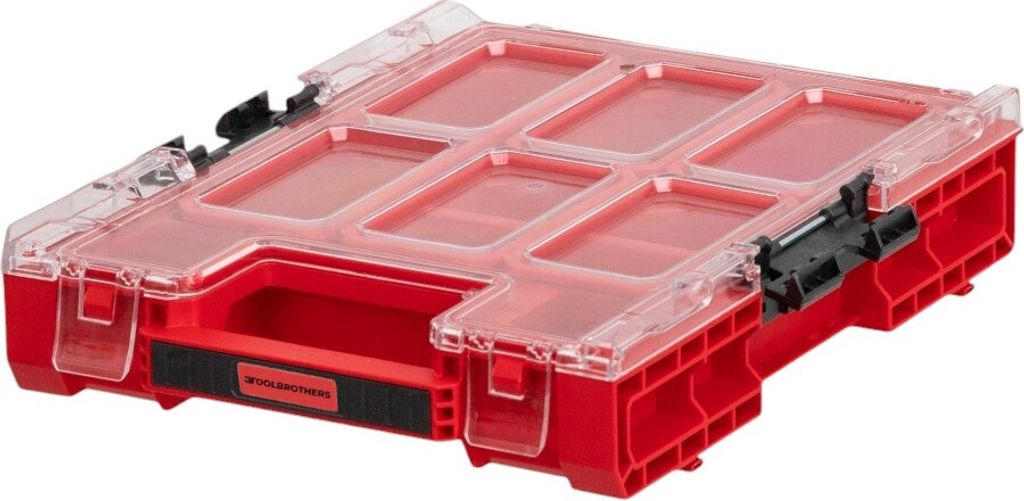 Toolbrothers RHINO XXL Organizer ULTRA Höhe M Boxen 2,5 l IP66 mit herausnehmbaren Boxen