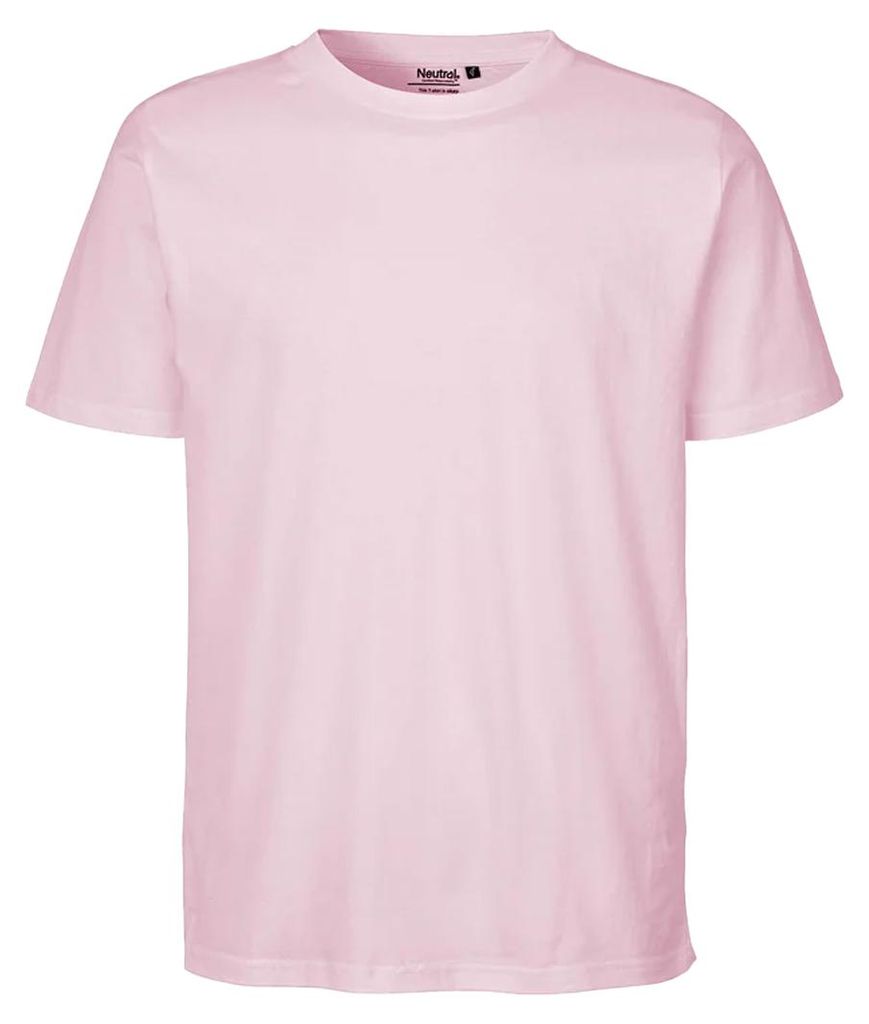 Neutral - T-Shirt für Herren/Damen Uni LT3459 (M) (Hellrosa)