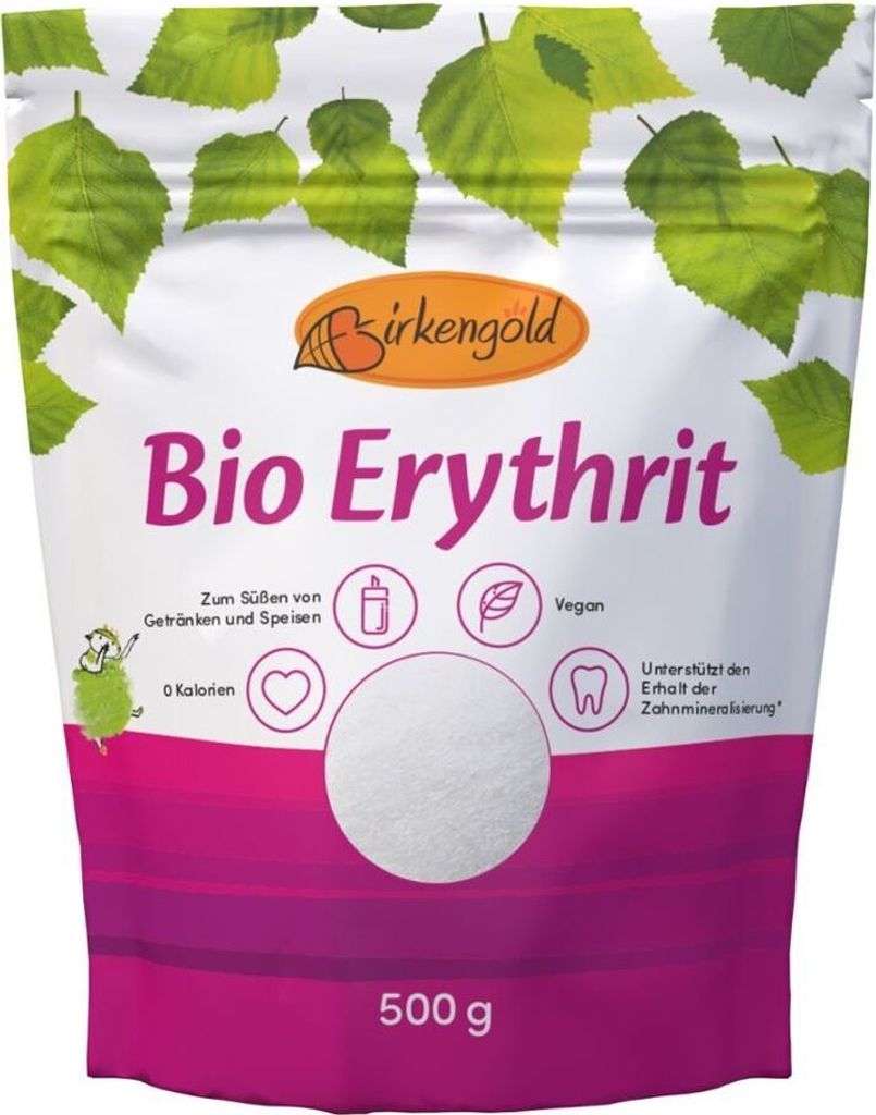 Organiczny erytrytol 500g Zdjęcie produktu 