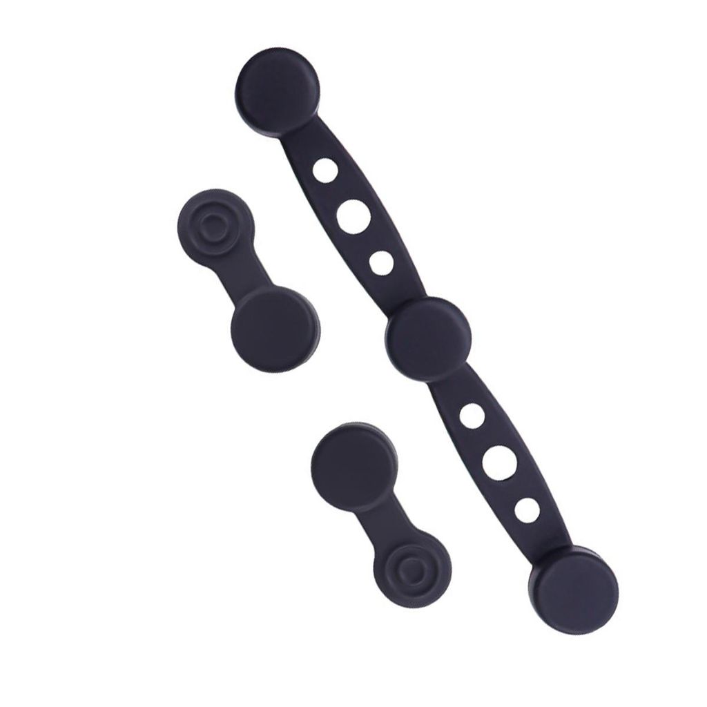 Backzubehör,4-teilige magnetische Silikonschnalle für Luftfritteuse, hitzebeständig ,Funktion befestigt Backpapier schützt Frittierkorb vor Kra...