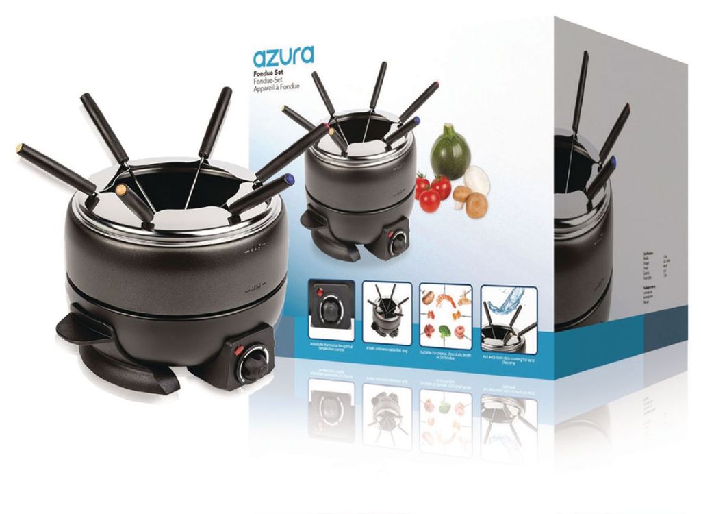 Fondue-Set 800 W 2.3 L Schwarz Fondue | Kaufland.de