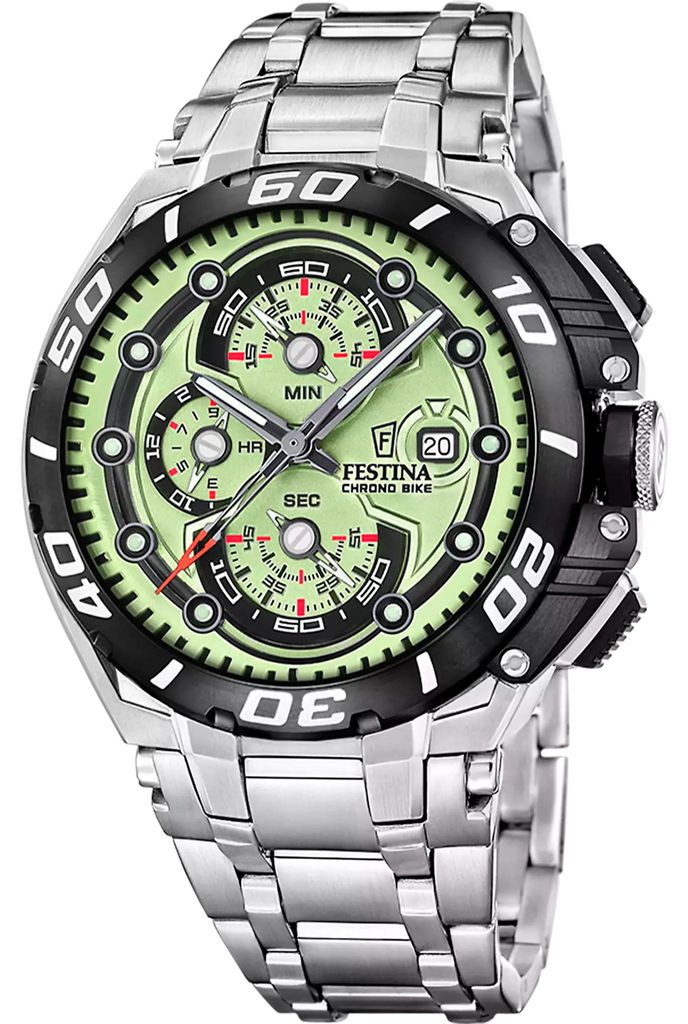 Festina Chronograf Chrono Bike Green Zdjęcie produktu 