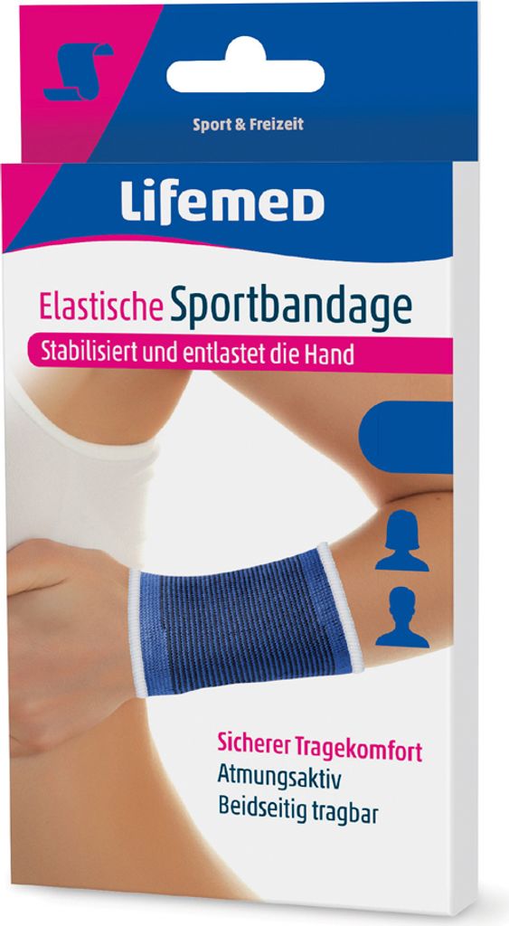 Lifemed Sportbandage "Handstütze" Größe: S