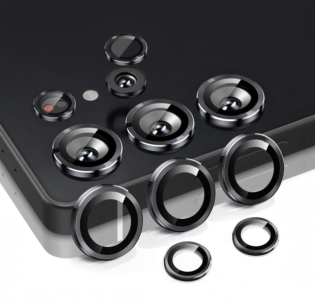 Kamera Linsenschutz Glas Set für Samsung Galaxy S25 Ultra Produktbild 