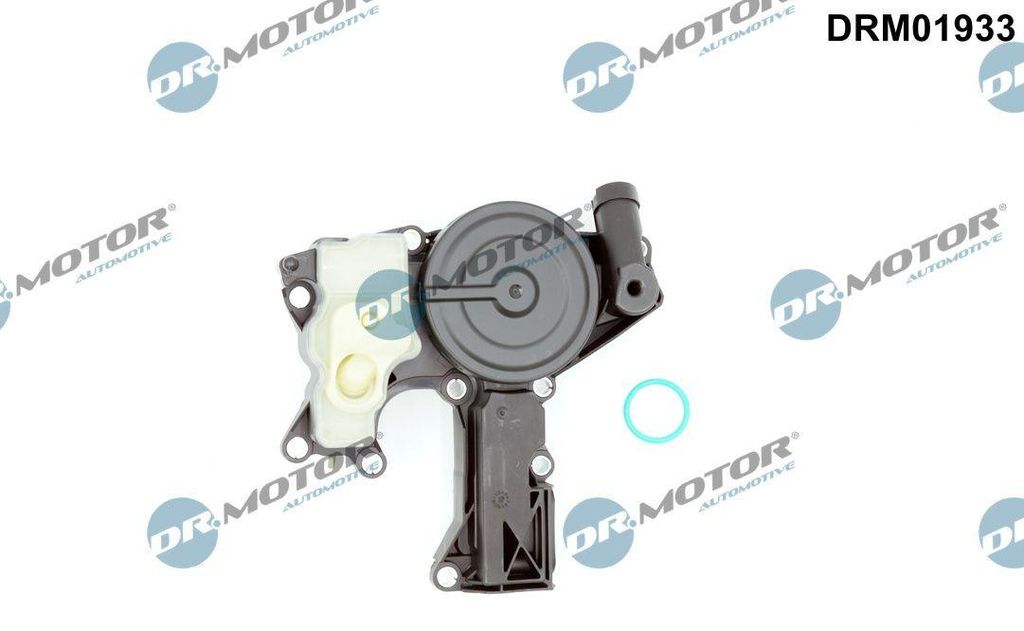 DR.MOTOR AUTOMOTIVE DRM01933 Ölabscheider Kurbelgehäuseentlüftung für VW GOLF VI (5K1) TIGUAN (5N) Passat Variant (3C5) Passat Variant (365) SH...
