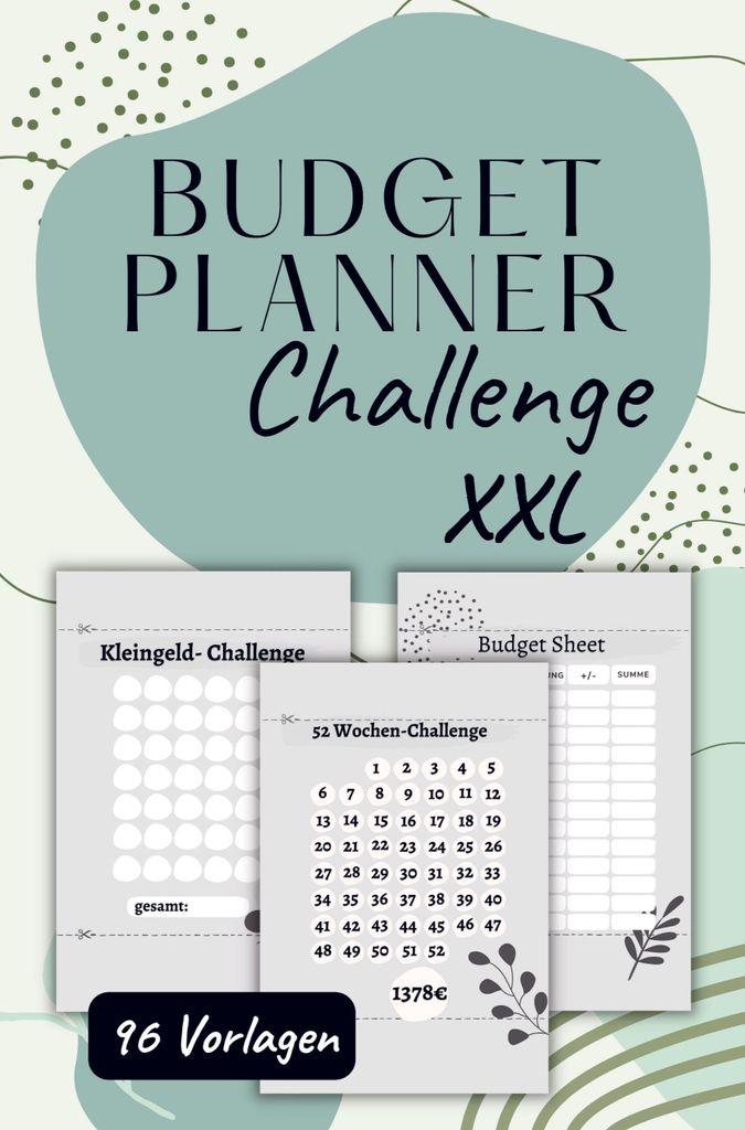 Budget Planner Challenge XXL Produktbild 