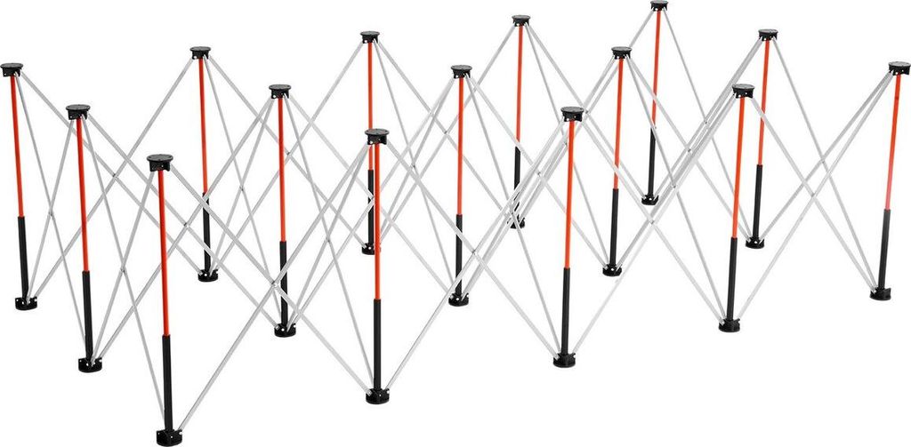 Tragbarer klappbarer Werkbankständer 2455 x 1260 mm Zusammenklappbarer Werkbankständer 2724 kg