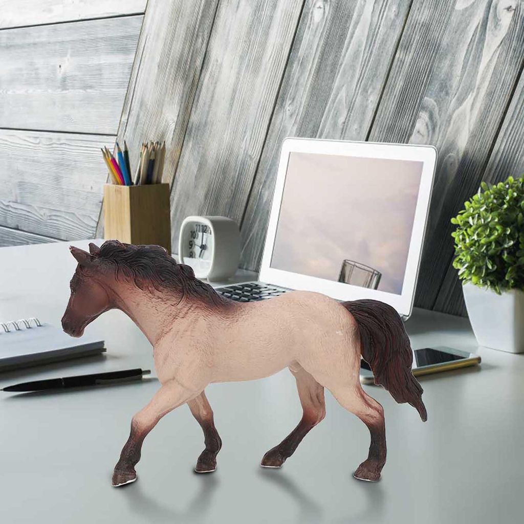 Simulation Solid Horse Figurine Plastic Animal Model Kid Children Educational Toys (#2)