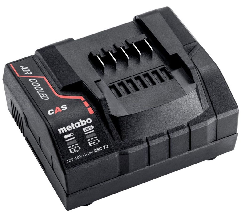 Ładowarka akumulatorów Metabo ASC 72, 12-18 Volt, z Zdjęcie produktu 