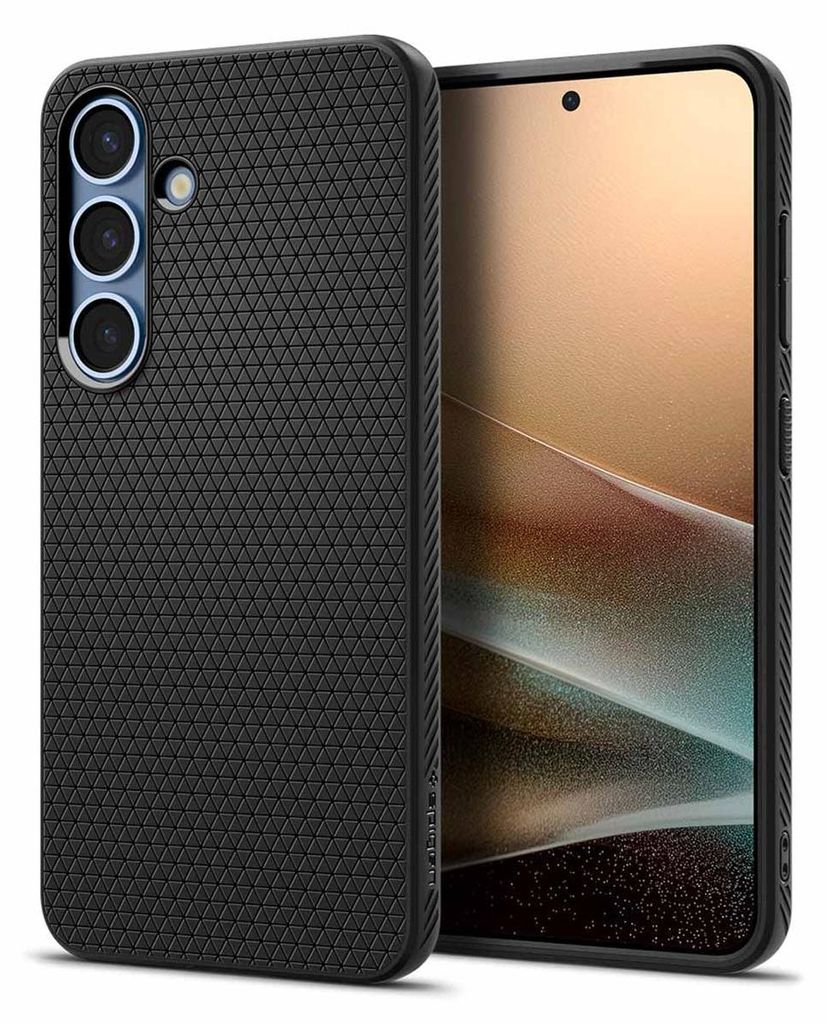 SPIGEN étui LIQUID AIR pour SAMSUNG S25 noir mat Image du produit 