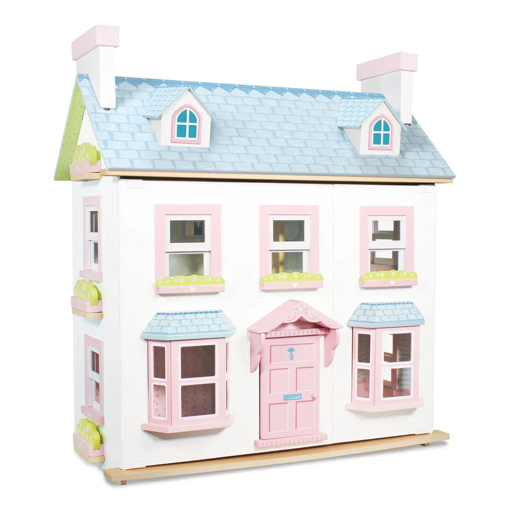 Grande maison de poupée Mayberry Manor avec toit amovible et finitions