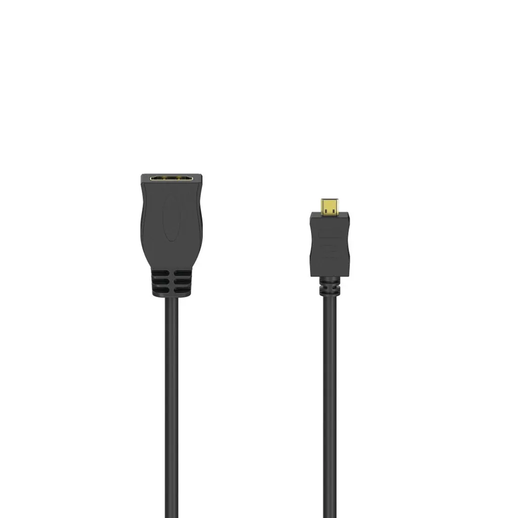 Adattatore HAMA Micro HDMI Tipo D a HDMI A Placcato Oro - Qualità Top