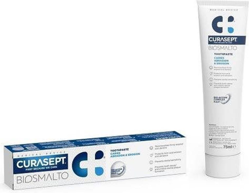 Curasept Biosmalto Caries Toothpaste (75 ml) Productafbeelding 