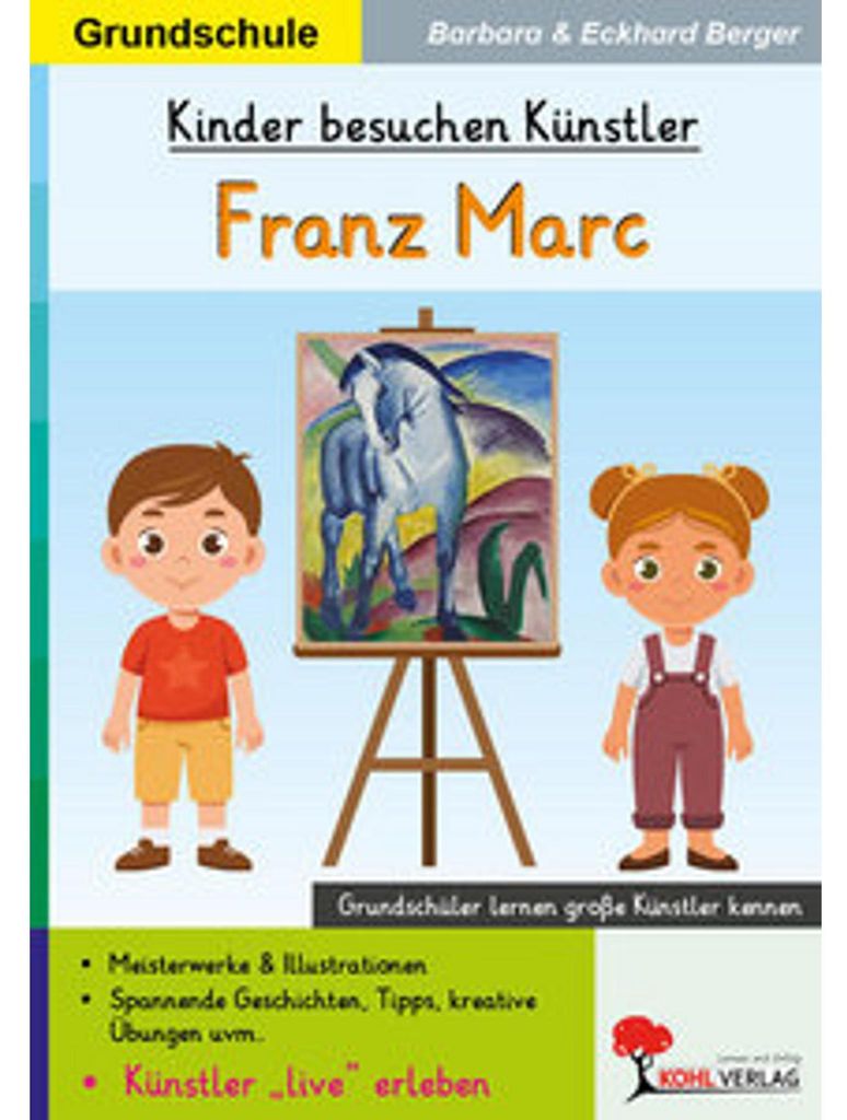 Kinder besuchen Künstler / Franz Marc