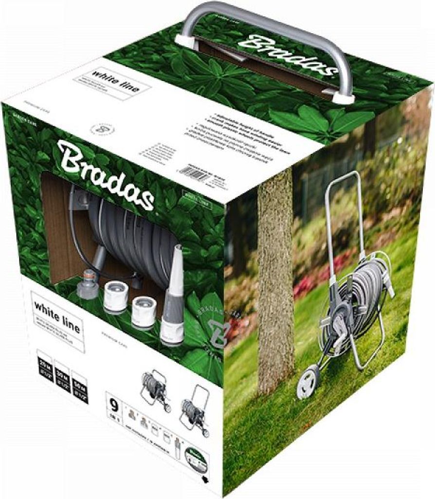Hadice 1/2", 50 m Bradas WHITE SILVER PLUS kompletní set s Obrázek produktu 