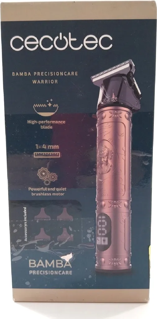 Tagliacapelli Cecotec PrecisionCare Warrior Argento LCD 120min - 12