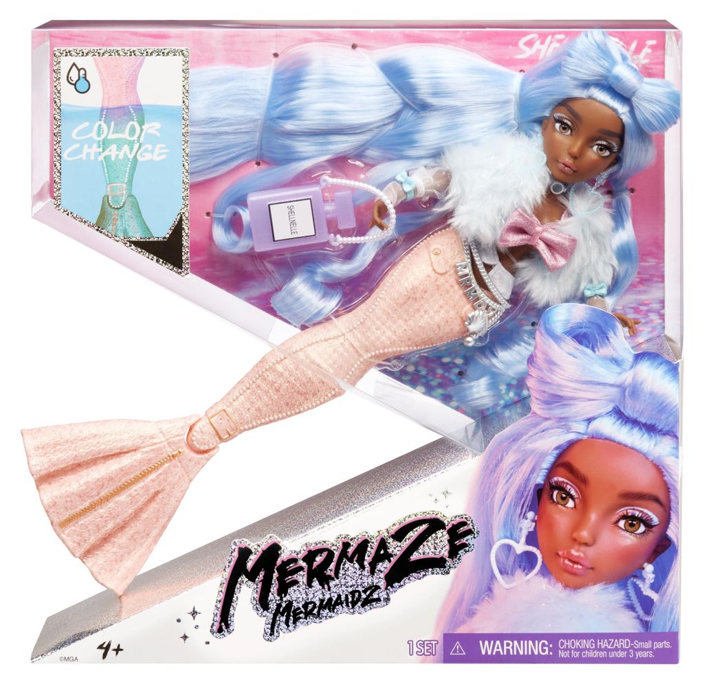 MGA Entertainment Mermaz Mermaidz Farbwechsel Shellnelle Produktbild 