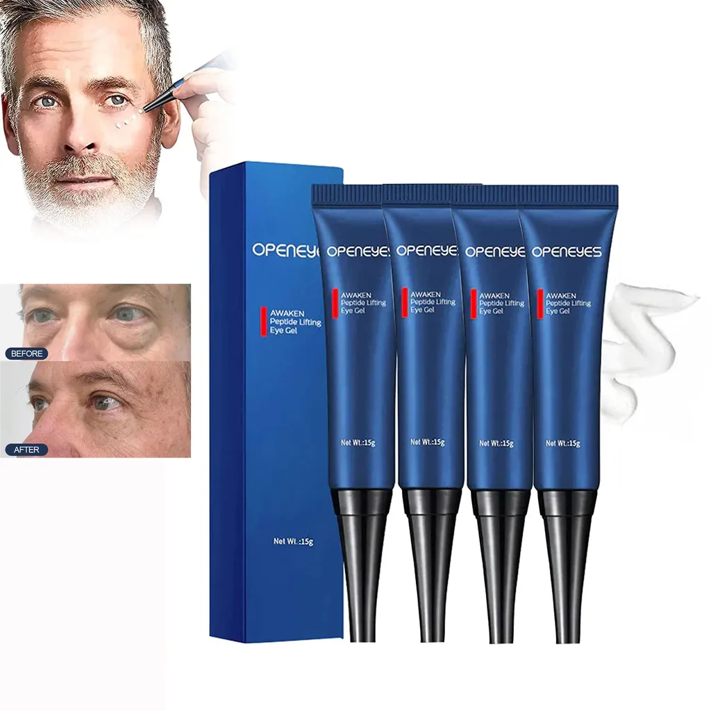 4er Set Male Peptide Eye Gel Eye Cream