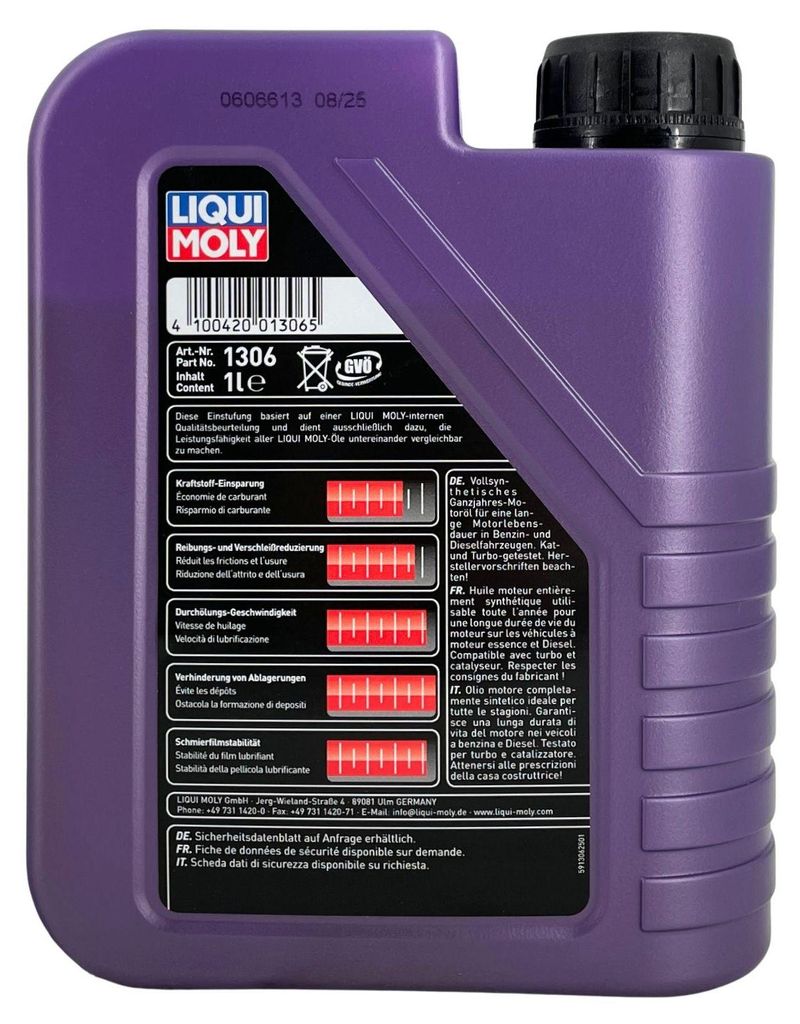 Liqui Moly Synthoil High Tech 5W-40 1 litro Immagine del prodotto 